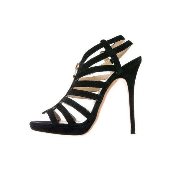 Jimmy Choo Shoes - JIMMY Choo Glenys Suede Gladiator Strappy Sandals Size 8